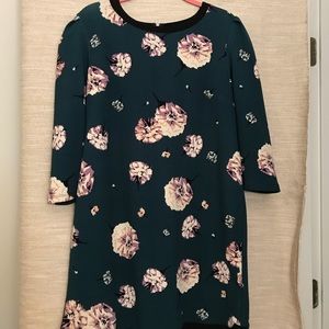 Fall Floral Sheath Puff Sleeve Dress FINAL PRICE